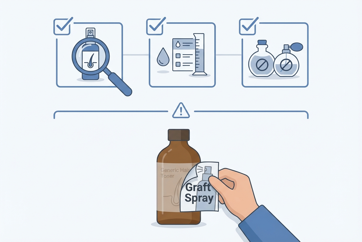 생착 스프레이 구매 전 주의사항과 체크 포인트 인포그래픽