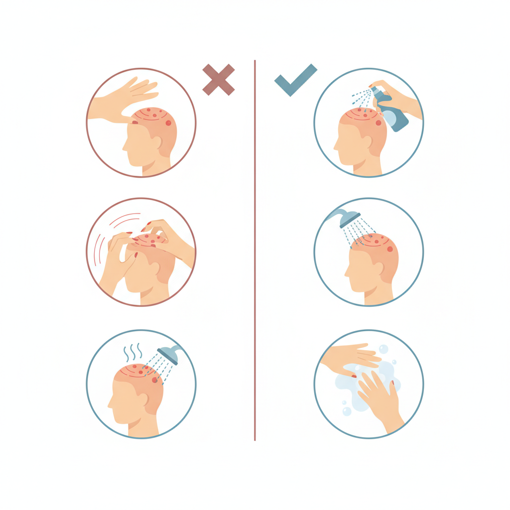 개구리알 관리법 인포그래픽