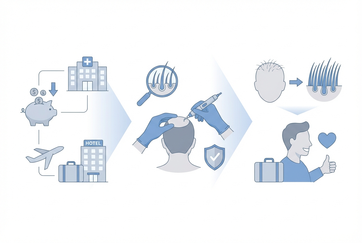 터키 모발이식 의료관광이 인기인 이유 인포그래픽