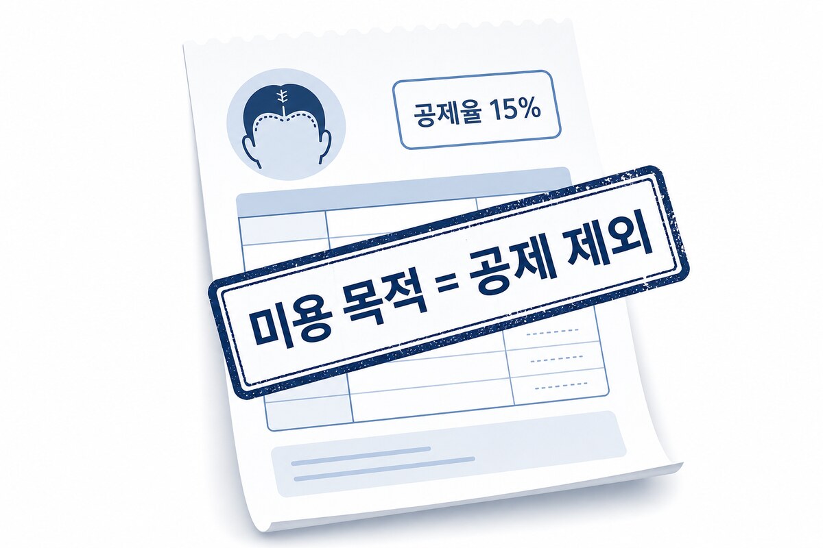 모발이식 세액공제 계산 인포그래픽